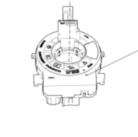 Подрулевой шлейф CS 35 Plus,CS 75 FL,UNI-K, UNI-V