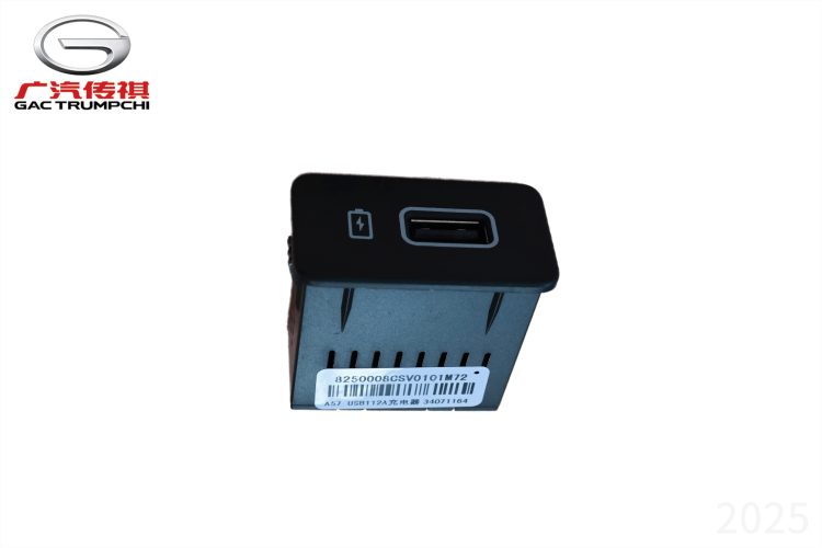 Порт USB зарядного устройства (Cool Black); применимый код темы внутренней отделки: V (Light Wave Blue) GAC GS3
