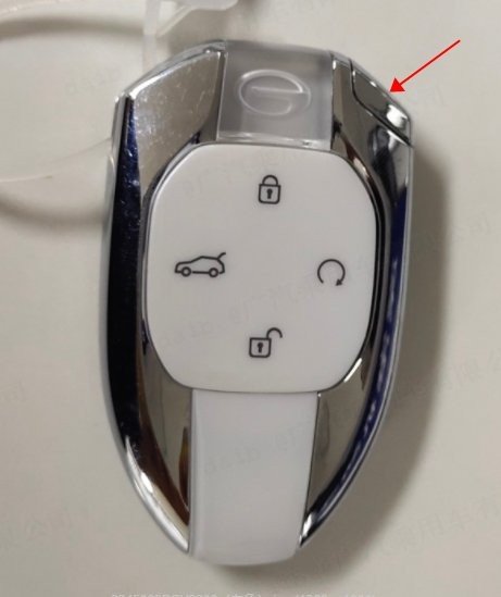 Механический ключ для аварийного доступа GAC GS3