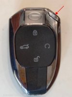 Механический ключ для аварийного доступа GAC GS3